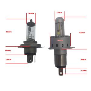 H4 LED Gen7S 8000Lm Hel-halvljus - 5