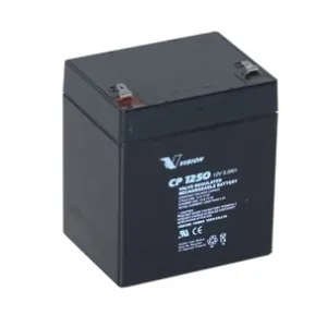 Batteri AGM 12V 5Ah Vision 4.8mm - 1