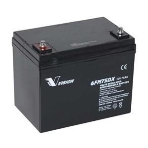 AGM batteri 12V 75Ah - 1
