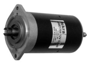 Elmotor 12V 0.8kW, 2-polig - 1