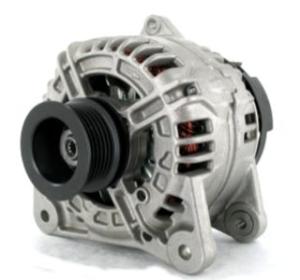 Generator 12V 120A, fabriksrenoverad Bosch - 1