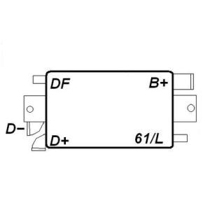 Regulator 12V 25A 300W, original Bosch - 2