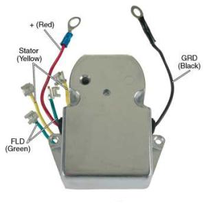 Regulator 12V, eftermarknad Prestolite - 1