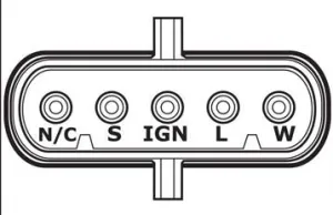 Regulator Mitsubishi 24V - 2