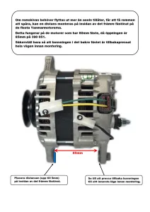 Generator 14V 125A (1-polig) - 8