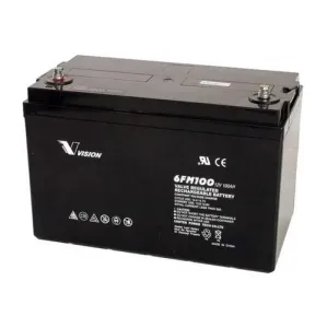 Batteri AGM 12V 100Ah (20hr) Vision - 1