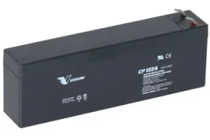 Batteri AGM 12V 2.6Ah Vision - 1