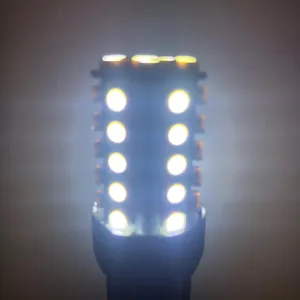 T20-3157 Dual LED Vit/gul - 2