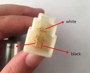 Stoppsolenoid 12V, extern switch - 3