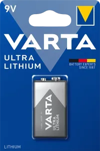 Batteri 9V 6LR61 Litium - 1