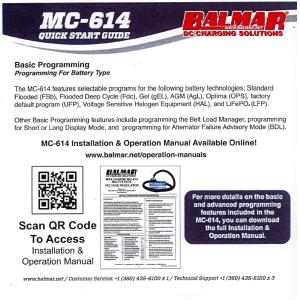 Regulator MC-614 flerstegs 12V - 3