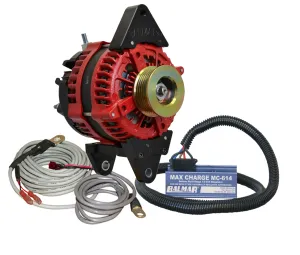 Generatorkit 14V 220A, Balmar AT-serien, 6-spårig - 1