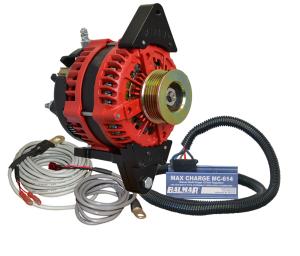 Generatorkit 14V 220A, Balmar typ AT, 6-spårig - 1