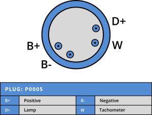 Generator 24V 80A, originalregulator Bosch-SEG - 2