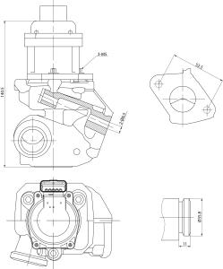 EGR ventil - 2
