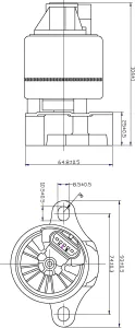 EGR ventil - 2