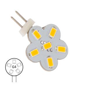 LED G4 Premium 1.2W/140Lm/4000K, stift sida - 1
