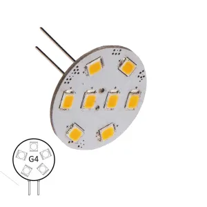 LED G4 Pro 1.2W/130Lm/2700K, stift bak - 1