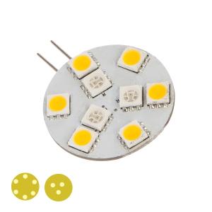 LED G4 dubbla färger, 0.6/1.4W, varmvit/varmvit, dimbar, stift sida - 1