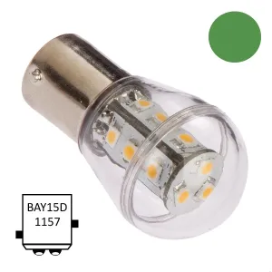LED BaY15D Navigation 1.2W grön - 1