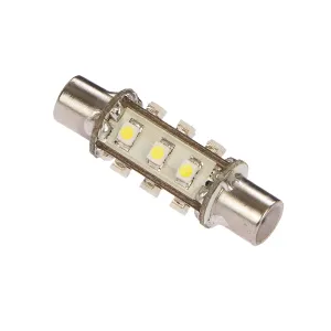 LED Spollampa Navigation Aqua Signal 43mm 1.0W kallvit - 1