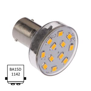 LED Ba15D 2.1W varmvit - 1