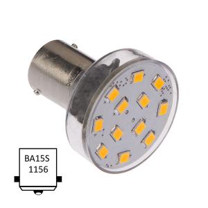 LED Ba15S 2.1W varmvit - 1