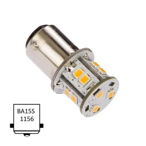 LED Ba15S 2.0W varmvit - 1