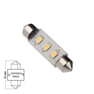 LED Spollampa 37mm 0.5W varmvit - 1