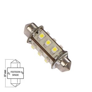 LED Spollampa 37mm 1.6W varmvit - 1