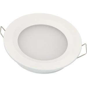 Spotlight Palma 3.0W 24V ø86 vit alu IP65 varmvit - 1