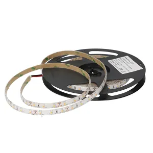 LED Silikon strip 12V IP54 5m naturell vit 60LED/m - 1