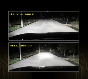 H4 LED WX 5800Lm Hel-halvljus - 8