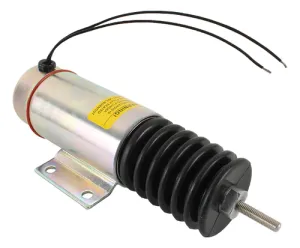 Stoppsolenoid 12V, intern switch - 1