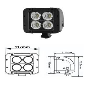 LED Lightbar 5tum Xtreme 40W Spot - 3