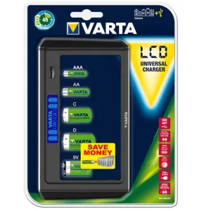 Batteriladdare Varta hushållsbatterier universal - 1