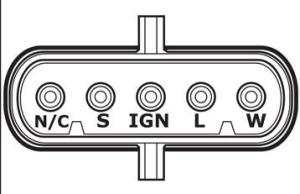 Regulator original Mitsubishi 24V - 2