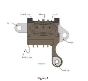 Regulator 14V, eftermarknad Denso - 2