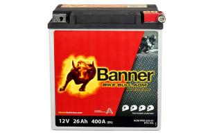 Batteri MC AGM 12V 26Ah 400CCA Banner - 1