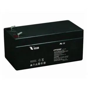 Batteri AGM 12V 3.2Ah Vision - 1