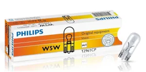 Glödlampa 12V 5W/T10 Philips - 1