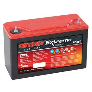 Batteri MC AGM 12V 34Ah, 400CCA Odyssey - 1