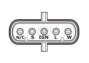 Generator 24V 100A (2-polig) - 3