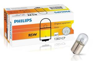Glödlampa 12V R5W BA15s Philips - 1