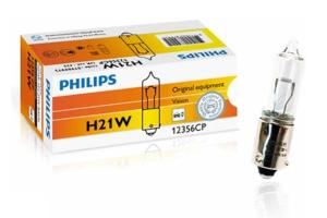 Glödlampa 12V H21W BAY9s Philips - 1