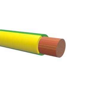Kabel 0,75mm2 grön/gul - 1