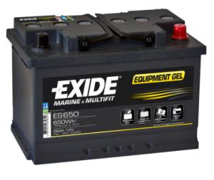 GEL batteri 12V, 56Ah - 1