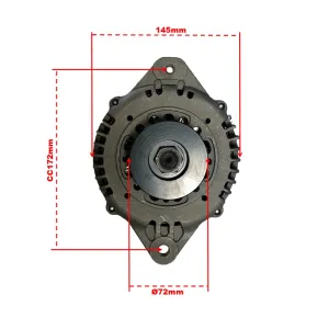 Generatorkit 14V 125A med Balmar MC614 regulator - 6