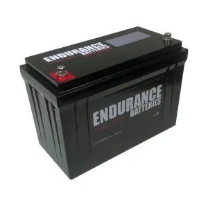 Endurance Batteri Litium 125Ah-BMS Bluetooth - 1