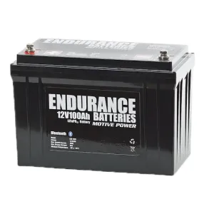 Endurance Batteri Litium 100Ah-BMS Bluetooth - 1